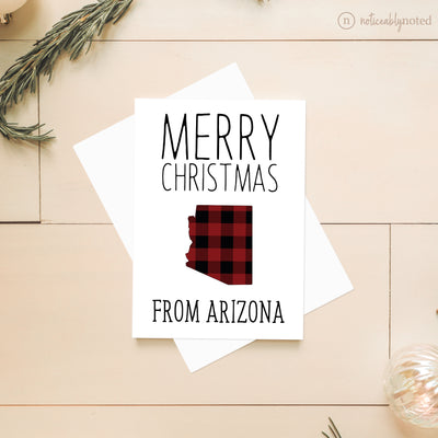 AZ Christmas Card | Noticeably Noted