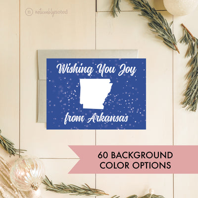 Arkansas Holiday Card | Noticeably Noted