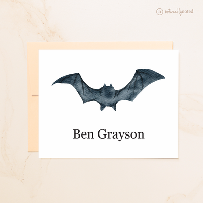Bat Personalized Folded Cards