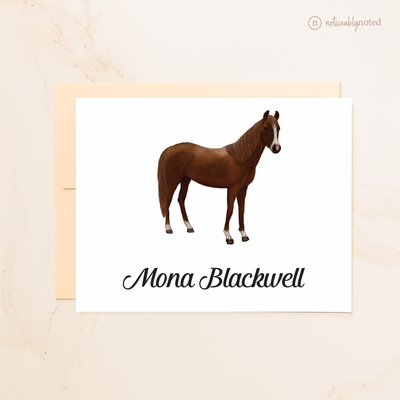 Bay Horse Folded Cards (#13)