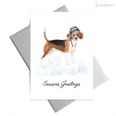 Beagle Dog Holiday Card | Noticeably Noted