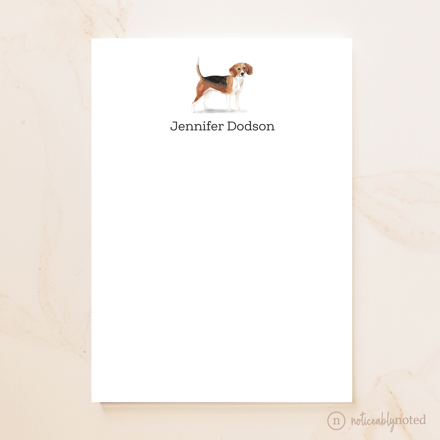 Beagle Dog Notepad