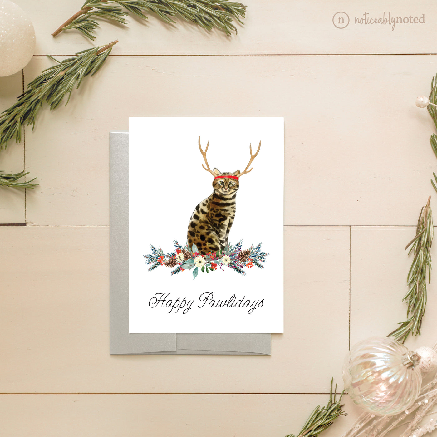 Bengal Holiday Card | Noticeably Noted