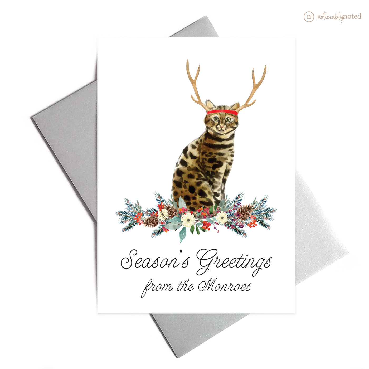 Bengal Christmas Cards | Noticeably Noted