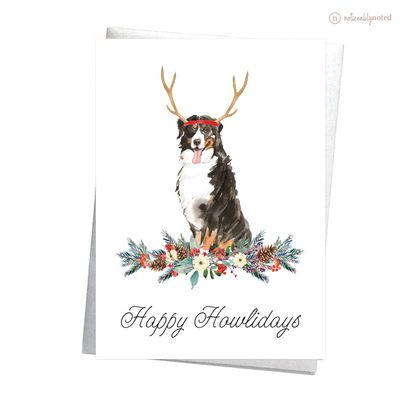 Bernese Mountain Dog Christmas Card | Noticeably Noted