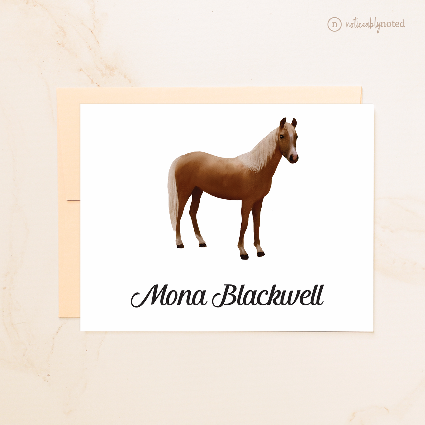 Blood Bay Horse Folded Cards (#17)
