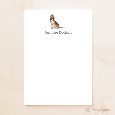 Bloodhound Dog Notepad