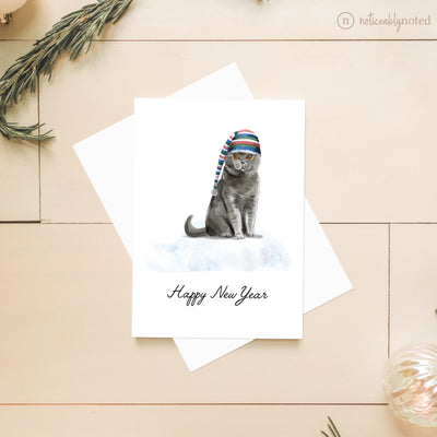 British Shorthair Christmas Cards | Noticeably Noted