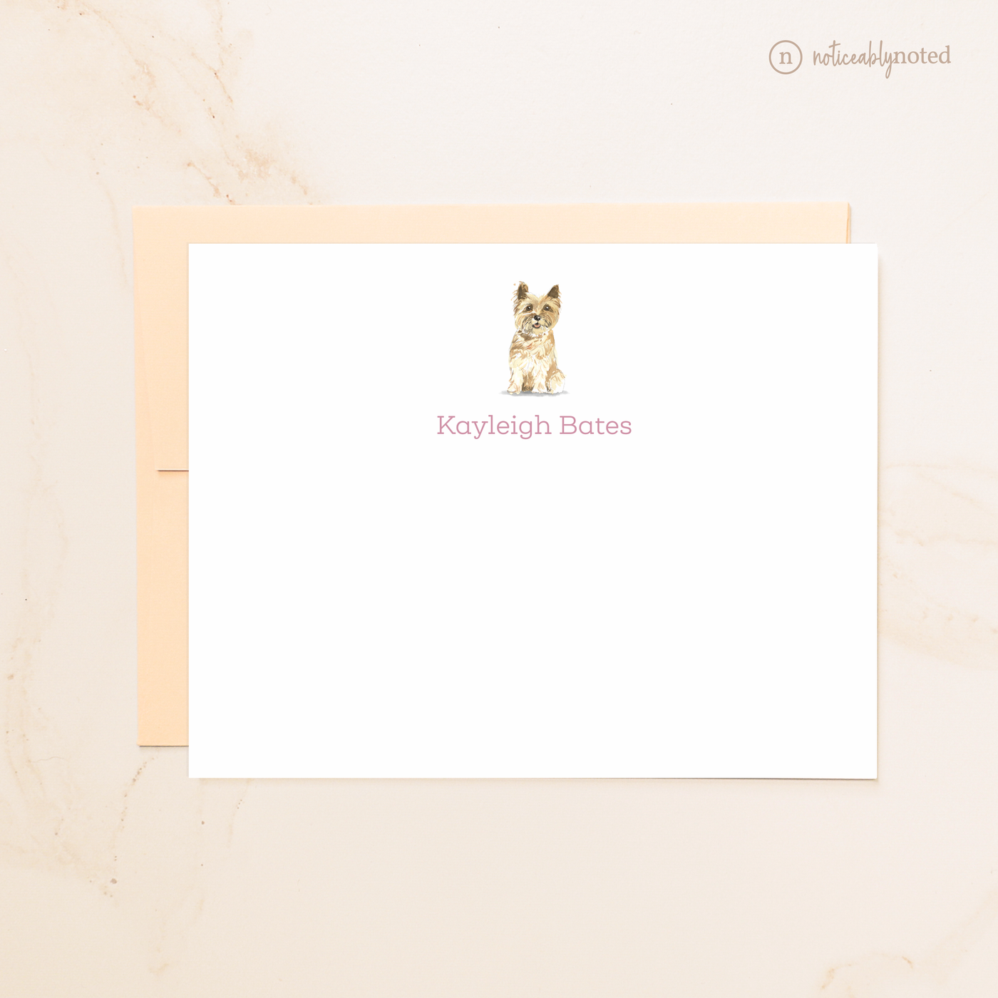 Cairn Terrier Dog Flat Cards