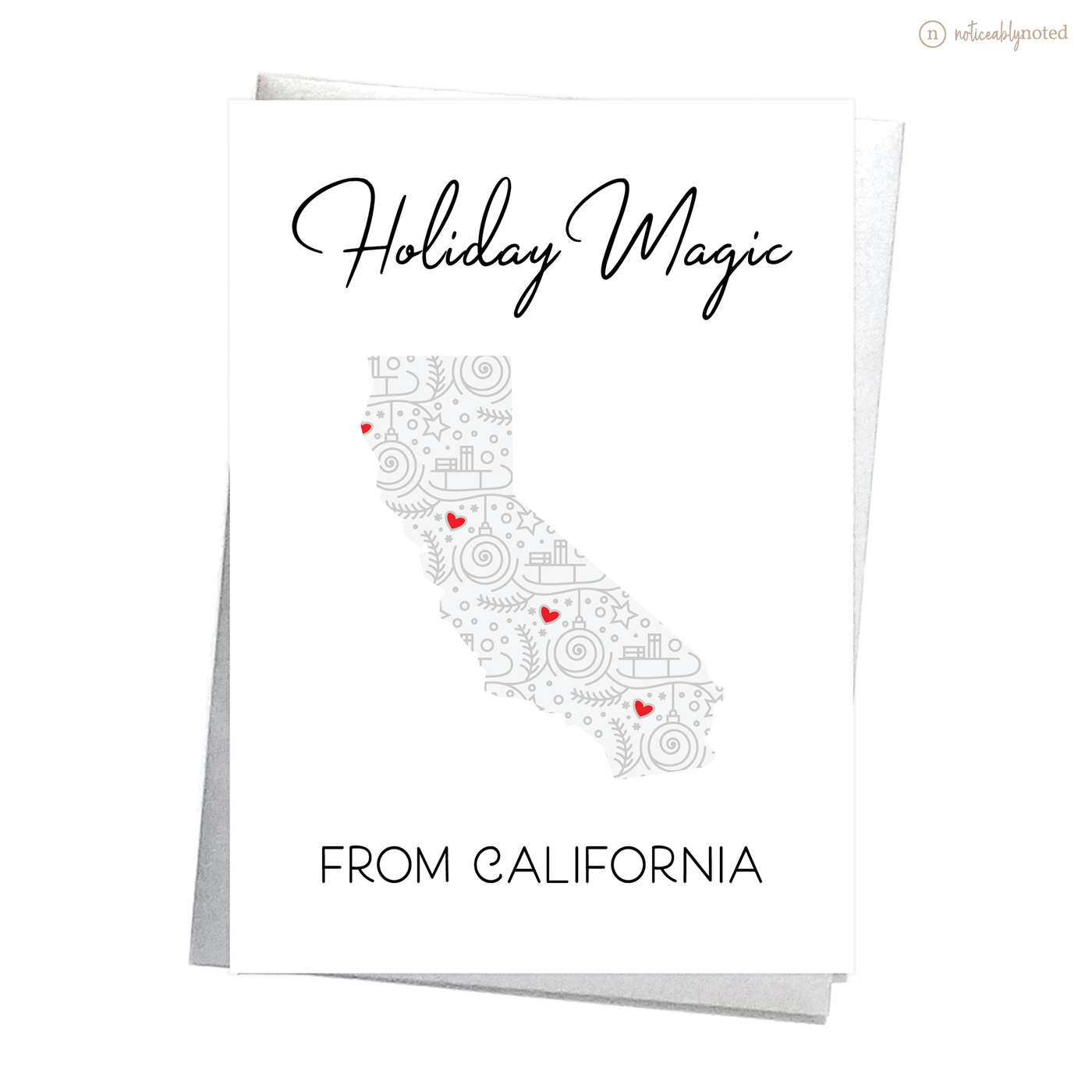 California Holiday Card | Noticeably Noted