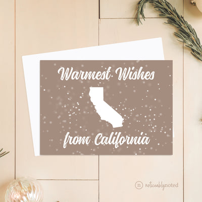 CA Christmas Card | Noticeably Noted