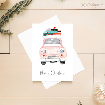 Christmas Car Holiday Greeting Cards | Noticeably Noted