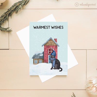 Chartreux Holiday Card | Noticeably Noted