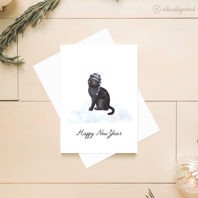 Chartreux Christmas Card | Noticeably Noted