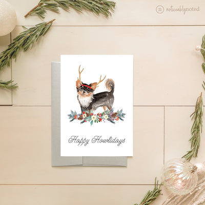 Chihuahua Dog Holiday Card | Noticeably Noted