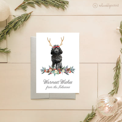 Cockapoo Dog Holiday Greeting Cards | Noticeably Noted