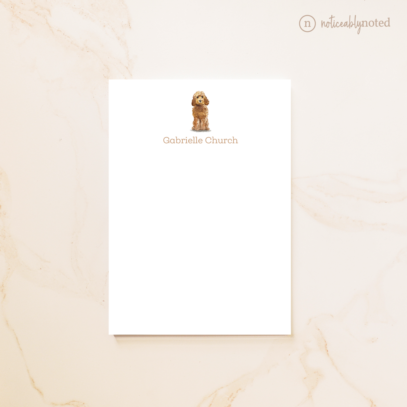Cockapoo Dog Notepad