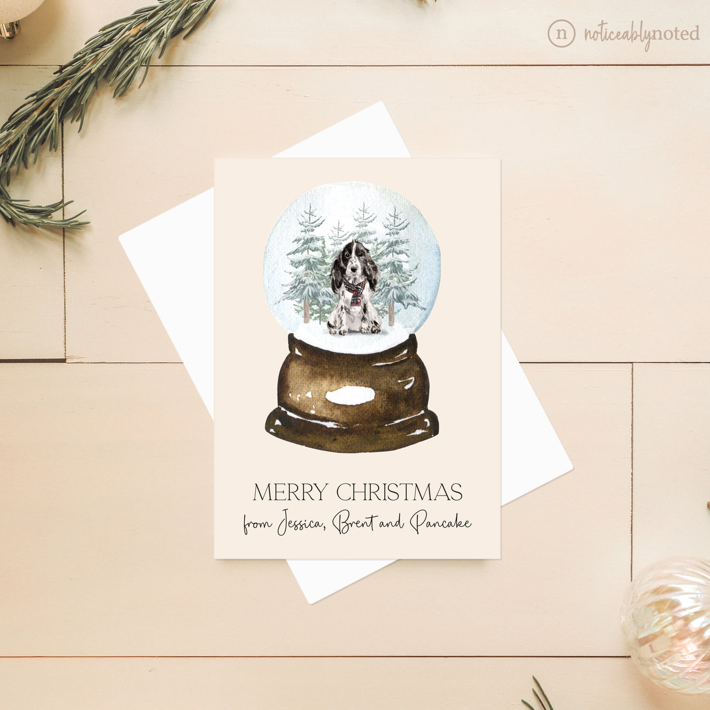 Cocker Spaniel Dog Holiday Greeting Cards | Noticeably Noted
