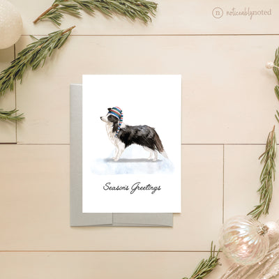 Collie Dog Christmas Card | Noticeably Noted