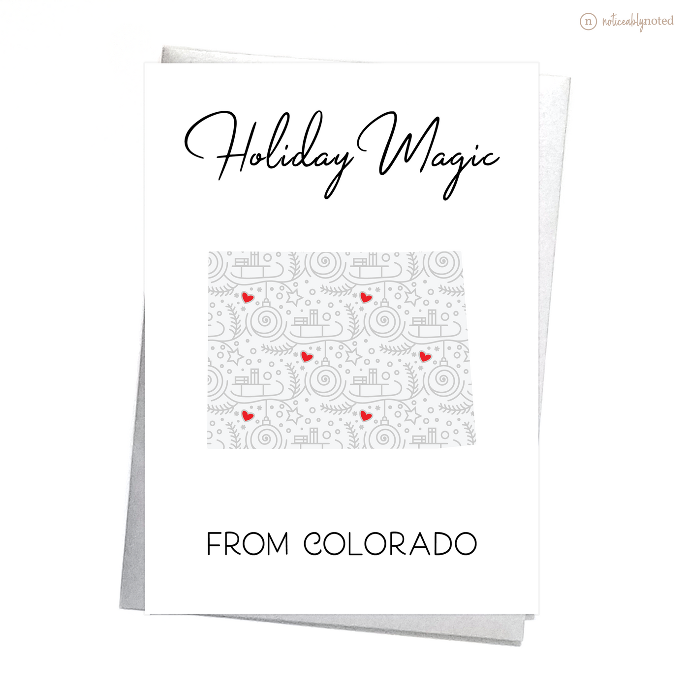 CO Christmas Card | Noticeably Noted