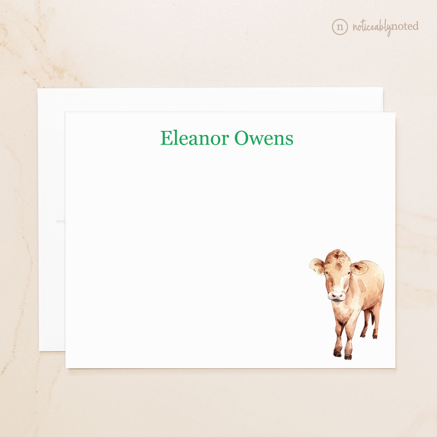 Cow Flat Cards