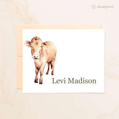 Cow Folded Note Cards