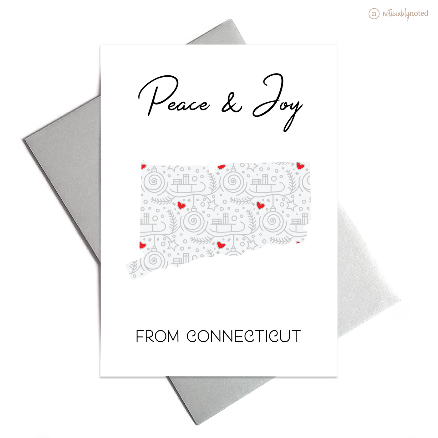 CT Christmas Card | Noticeably Noted