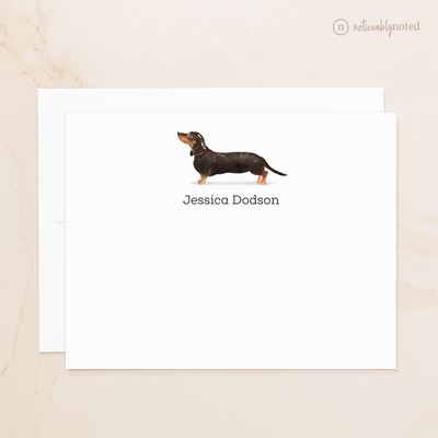 Dachshund Dog Flat Cards
