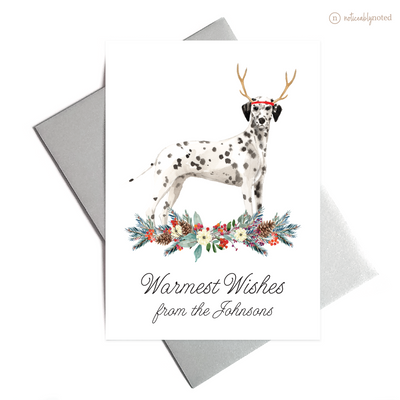 Dalmatian Dog Holiday Greeting Cards | Noticeably Noted