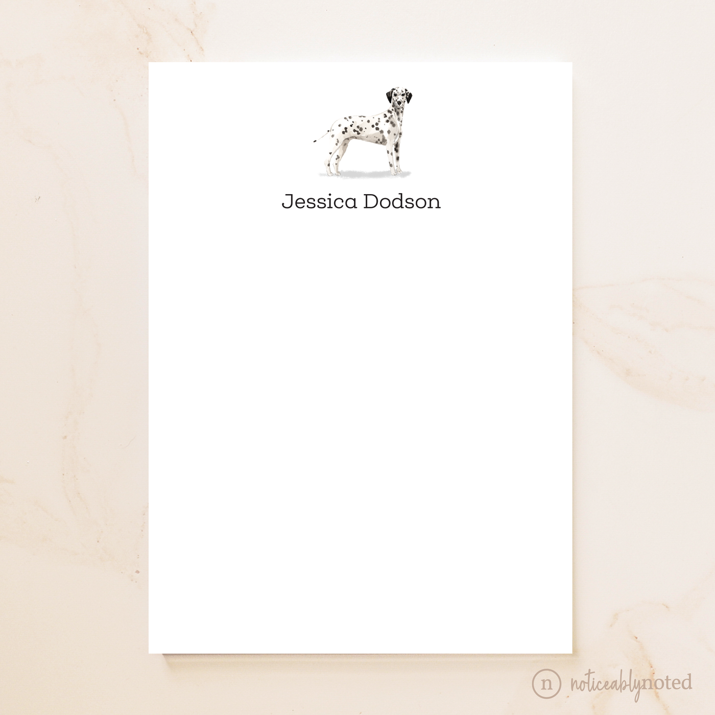 Dalmatian Dog Notepad
