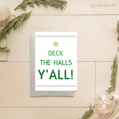 Deck the Halls Holiday Card | Noticeably Noted