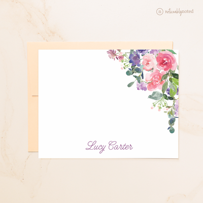 Louise Floral Flat Cards