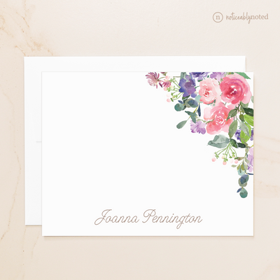 Louise Floral Flat Cards