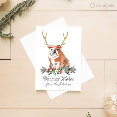 English Bulldog Christmas Cards | Noticeably Noted