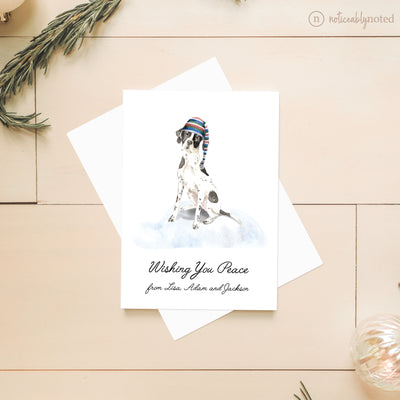 English Pointer Dog Christmas Cards | Noticeably Noted