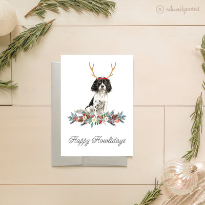 English Springer Dog Christmas Card | Noticeably Noted