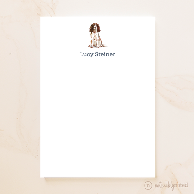 English Springer Dog Notepad