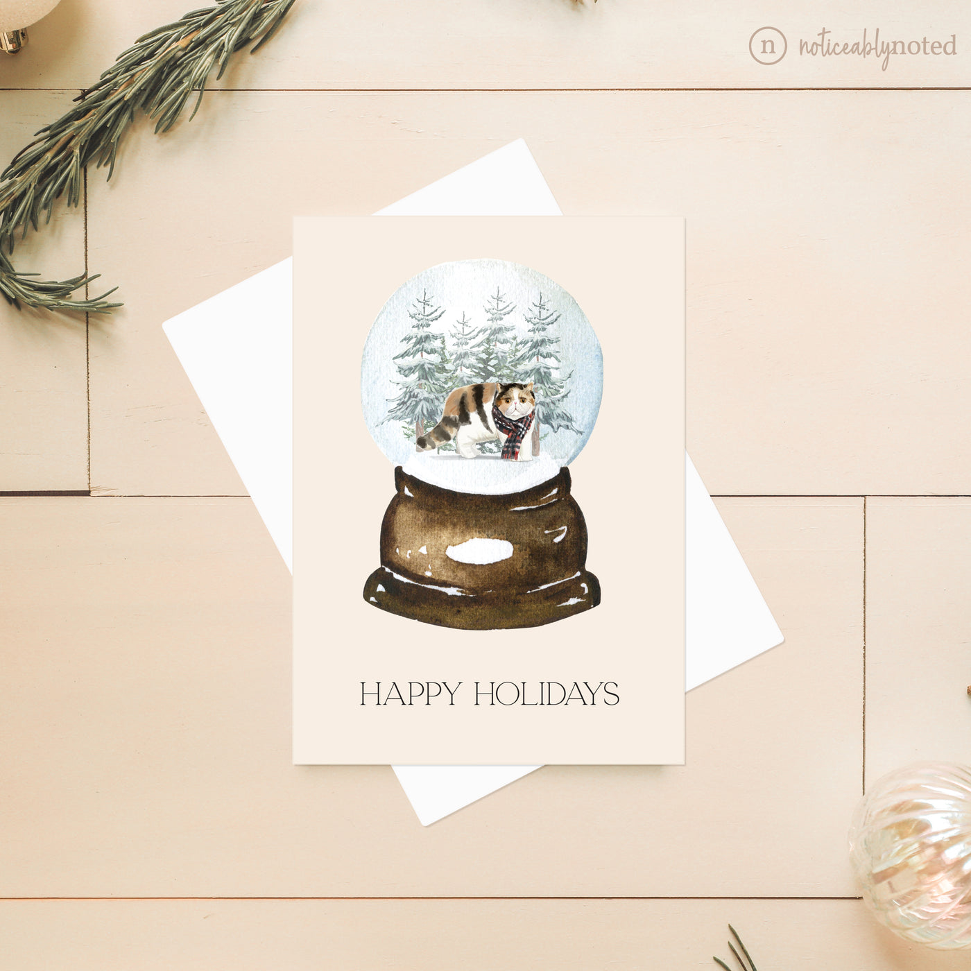 Exotic Shorthair Christmas Cards | Noticeably Noted