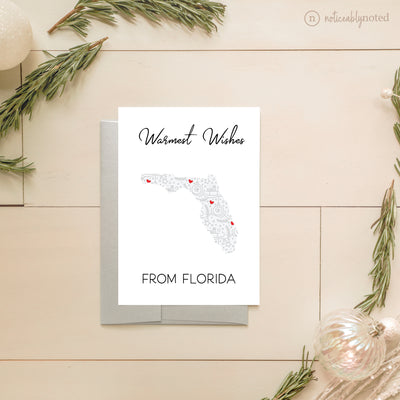 FL Holiday Greeting Cards | Noticeably Noted