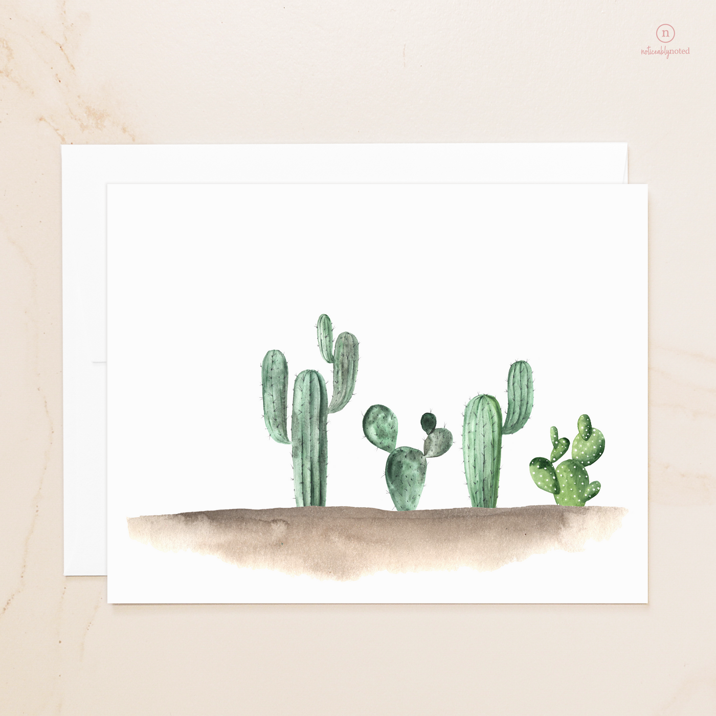 Cacti Folded Cards | Noticeably Noted