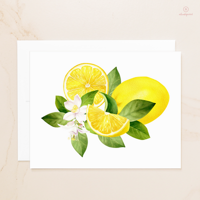 Lemon Folded Cards | Noticeably Noted