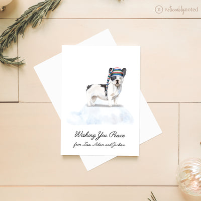 French Bulldog Christmas Card | Noticeably Noted