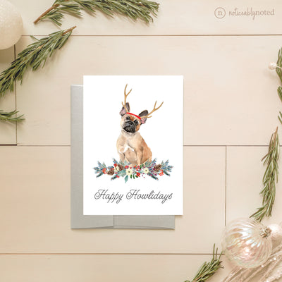 French Bulldog Holiday Card | Noticeably Noted