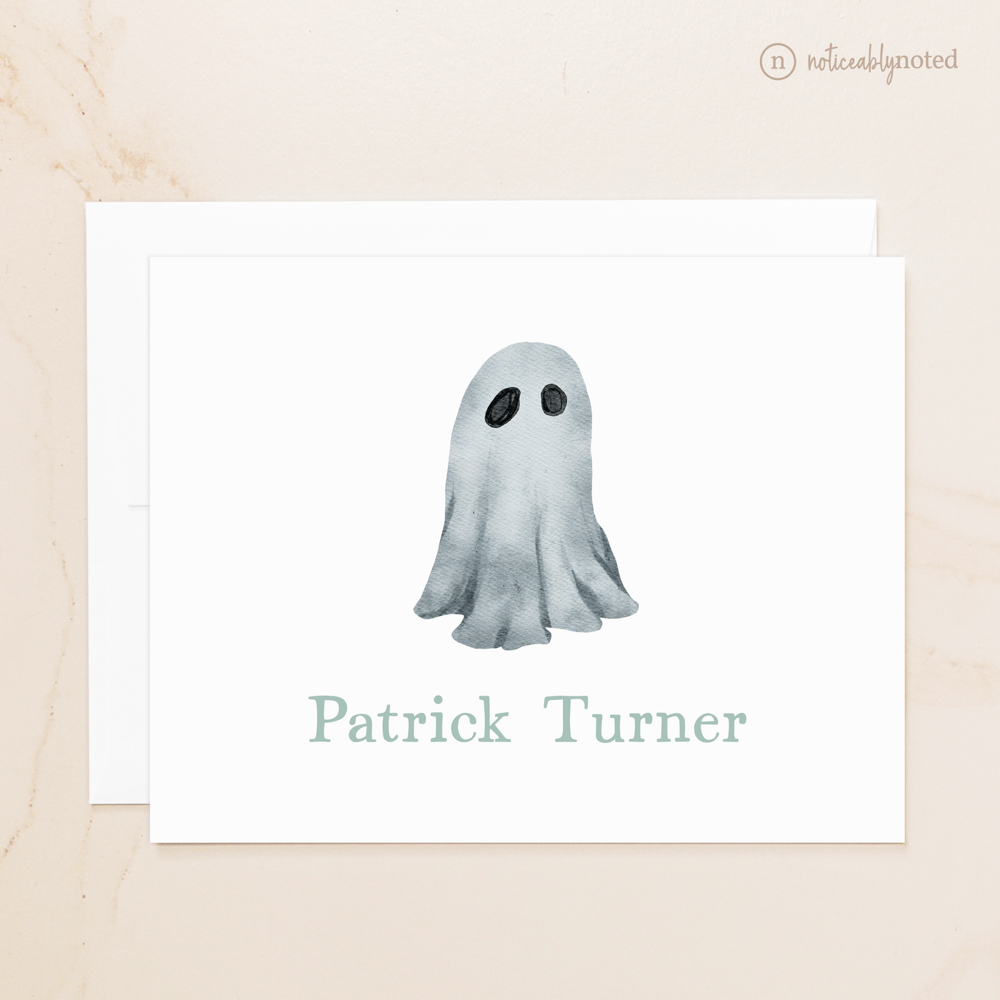 Ghost Personalized Folded Cards