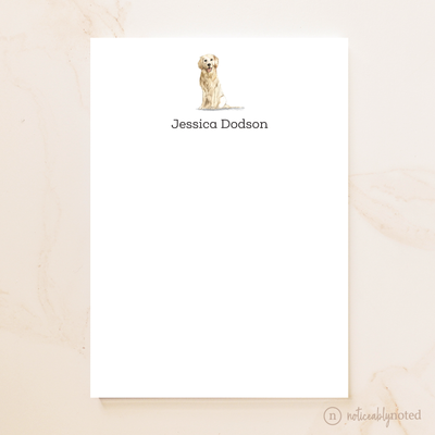 Golden Retriever Dog Notepad