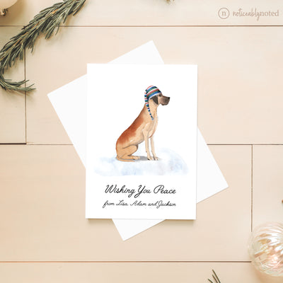 Great Dane Dog Christmas Cards | Noticeably Noted