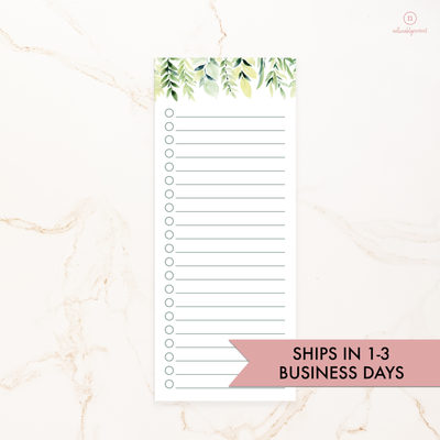 Greenery Notepad - Ships in 1-3 Business Days | Noticeably Noted