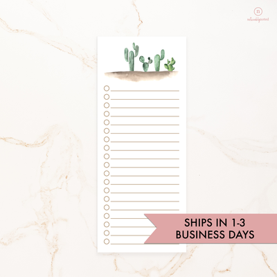 Cacti Notepad - Ships in 1-3 Business Days | Noticeably Noted