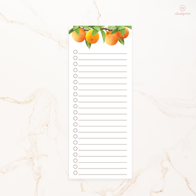 Oranges Notepad | Noticeably Noted