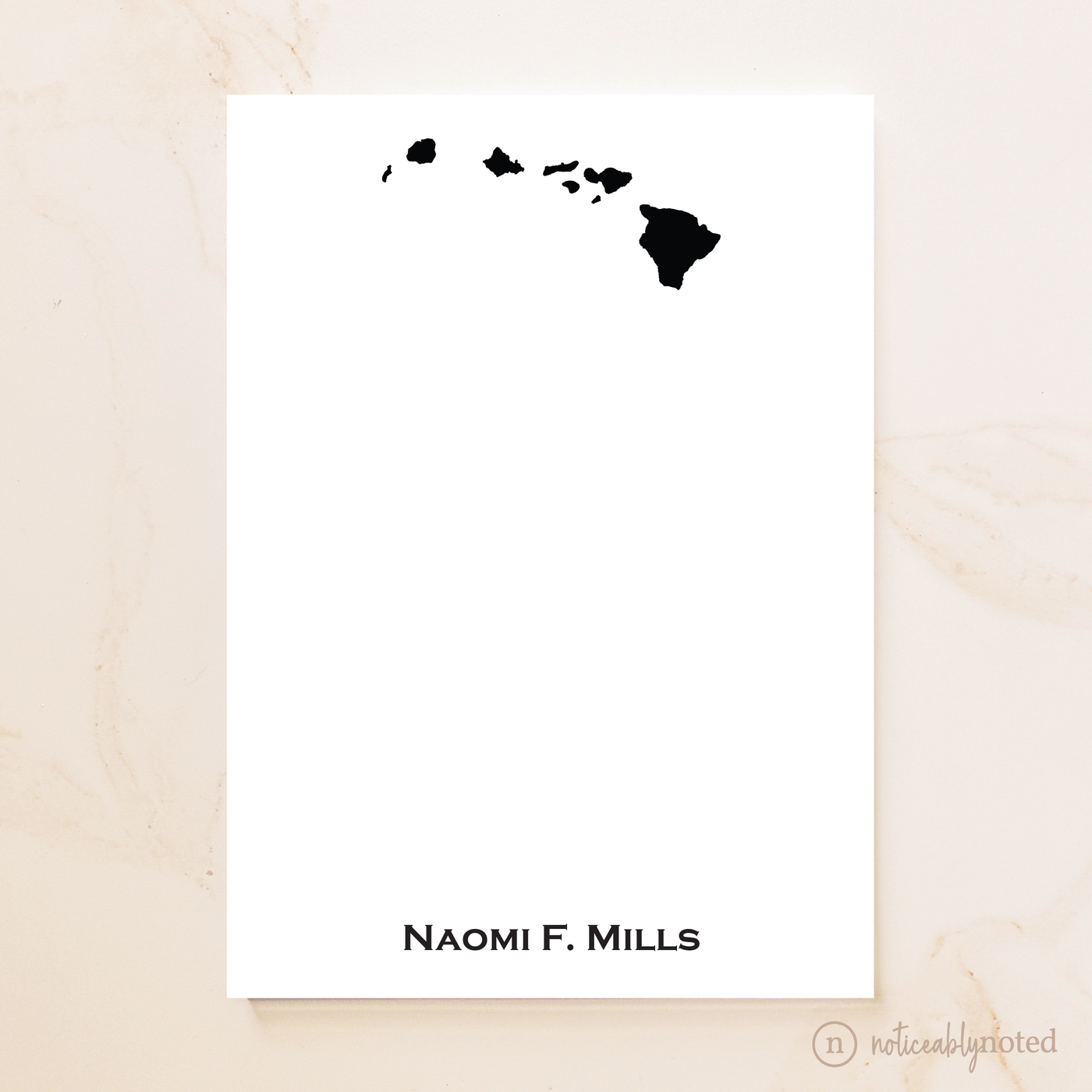 Hawaii Notepad
